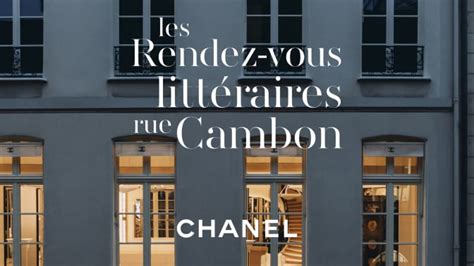 chanel rendez vous litteraire|Les Rendez.